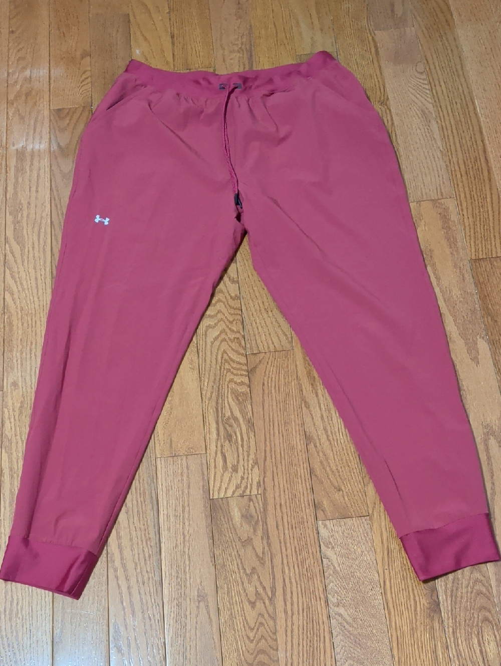 Under Armour Light Burgundy Performance Joggers